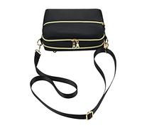 YANAIER Bolso cruzado para mujer, casual, con múltiples bolsillos, bolso pequeño para teléfono celular, bolso de hombro para mujeres y niñas, Black, S, Contemporáneo