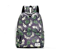 YANAIER - Mochila escolar impermeable para niñas y adolescentes con bonita impresión, bolsa para portátil o libros, mochila de viaje informal, Hojas de arce, L,