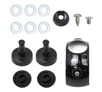 YananAC Juego de almohadillas de fricción 1220755 compatibles con Alko Aks 2004 3004 3504 Caravan Estabilizador delantero trasero Almohadillas de fricción laterales 691418