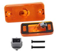 YananAC luces de posición laterales reflector naranja galben reflector izquierdo derecho 71749250 para Ivec0 Daily Citroen Relais Fiat Ducato Peugeot Boxer 2006 41200664