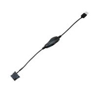 Yanayi Adaptador Para Ventiladores De PC - Convertidor PWM USB De 3/4 Pines,Adaptador De Velocidad Total Del Ventilador,Para PC, Computadora de Escritorio, de Enfriamiento y Mantenimiento de Automóvil