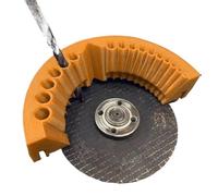 Yanayi Afilador de brocas, herramientas de afilado para amoladora de taladro, soporte multifuncional para afilador de brocas para amoladora de 125 mm
