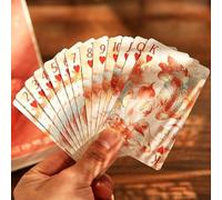 Yanayi Cartas De Poker,Juego de Mesa para Grupos,con Diseño de de la Buena Suerte de la Mitología China para Adultos | para Mujeres Hombres Jóvenes Fiestas Sociales Vacaciones Reuniones
