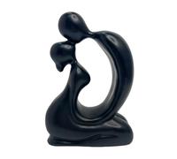 Yanayi Escultura del Amor | Estatuilla De Pareja Abstracta En Resina Decorativa - Escultura Abstracta Decoración Romántica para Matrimonio Dormitorio Salón Mesa De Hogar