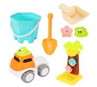 Yanayi Juguetes de para los niños | Juegos de Excavadora caricaturesca - 7 Juguetes de para Viajar - Agua, natación, Buceo, Vacaciones veraniegas, Familia, Exterior y afuera,