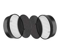 YanBan 2 piezas de repuesto de filtro Hepa para Levoit purificador de aire Levoit LV-H132 LV-H132-RF, piezas de filtro de carbón activado, pieza de purificador de aire de limpieza