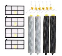 YanBan Kit de piezas de repuesto para iRobot Roomba 960 980 990 900 890 896 885 886 865 866 800 805 860 861 870 871 880 Kit de accesorios con 6 cepillos laterales + 4 filtros HEPA + 2set