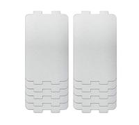 YanBan Paquete de 10 placas de mica de repuesto WaveGuide para microondas, pieza de reparación para electrodomésticos, 107 x 64 mm