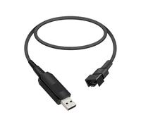 YANBORONSN Adaptador de corriente USB a ventilador 12V Step Up, cable trenzado USB A macho a 3 PIN y 4 PIN para ventiladores de PC, velocidad máxima (0.5M)