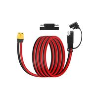 YANBORONSN Adaptador de extensión XT60 a SAE, conector XT60 hembra a SAE con inversor de polaridad, para generadores solares, estaciones de energía portátiles y paneles solares (1,5 metros)