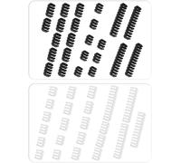 YANBORONSN Kit de peine de cables, peines de cable de alimentación, gestión de cables de CPU, juego de 48 piezas de 24 pines x 8,8 pines x 24,6 pines x 16,3 mm hasta 3,4 mm