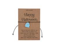 YANCHUN Pulsera de fantasma, joyería de Halloween para mujer, accesorios de disfraz espeluznante, joyería única de Halloween, Metal, No es una piedra preciosa