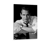 YANDING Póster de Paul Newman Old Photo Póster en lienzo y arte de pared, diseño moderno de Paul Newman (50 x 75 cm)