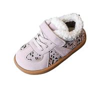 YANFJHV Fashion Big Kids Winter Water Proof Flat Keep Warm Boots Comfortable Shoes Baby Sneaker High Girl, rojo, 29 EU