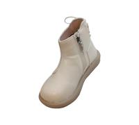 YANFJHV Girls And Boys Children's Casual Shoes Mesh Soft Sole Breathable Sports Short Boots Gummistiefel 30, beige, 30 EU