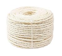 YANFJHV Scratch Home & Garden Rope-Cat- Decoration DIY RepairSisal AccessoryFor Cat Patio & Garden Aerifizieren (Beige, One Size)