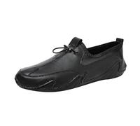 YANFJHV Zapatos descalzos para hombre, deportes, impermeables, antideslizantes, zapatos deportivos, suela suave, zapatos de trabajo de un solo color, zapatos de una sola pierna, para pies anchos