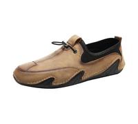 YANFJHV Zapatos descalzos para hombre, deportes, impermeables, antideslizantes, zapatos deportivos, suela suave, zapatos de trabajo de un solo color, zapatos de una sola pierna, para pies anchos
