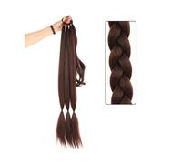 YANG11FAN Extensión de Cola de Caballo Trenzada de 81 cm con Lazo for el Cabello, extensión de Cabello sintético Yaki Liso, extensión de Cabello Envolvente DIY(2-33)