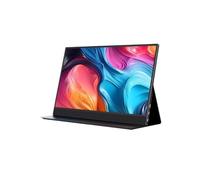 YANG11FAN Monitor portátil de 15 pulgadas, pantalla táctil Full HD, 1080p, 60 Hz, gama de colores 100% sRGB, monitor externo portátil