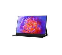 YANG11FAN Monitor Portátil Monitor portátil HDR10 de 15,6 Pulgadas y 60 Hz con resolución Full HD de 1920 x 1080 for Oficina, Juegos, Audio y vídeo, Segunda Pantalla Pantalla Portatil