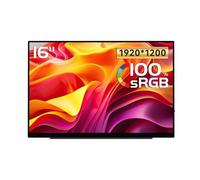 YANG11FAN Monitor Portátil Pantalla IPS de 16 Pulgadas y 60 Hz con resolución de 1920 x 1200 for teléfonos móviles, Oficina y Juegos Pantalla Portatil
