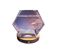 YANG11FAN Pecera Fighting Fish Aquarium with Base Pentagonal Transparent Glass Small Fish Tank Living Room Desktop Decorative Ornaments Decoración del hogar