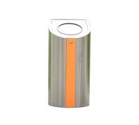 YANG11FAN Residuos y reciclaje Cubo de basura comercial doméstico con tapa, de acero inoxidable, for exteriores, pequeño. Patio