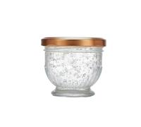 YANG11FAN Tarro de almacenamiento de vidrio con tapa para cocina, recipiente multifuncional para comidas diarias (mediano)