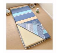 YANGAFJDUA Impreso Funda de Colchón Tradicional Japonesa, Plegable Cubierta de Colchón del Piso de Tatami Funda para Futón Japonés, Lavable Cubierta de La Cama del Suelo Japonés,F,180x200cm/71x79in