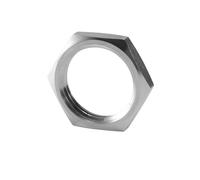 YANGC 1/8 "1/4" 3/8 "1/2" 3/4 "1" rosca hembra 304 accesorio de tubería con tuerca de seguridad hexagonal de acero inoxidable(1/4")