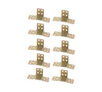 YANGC 10 piezas de soportes for barandillas de cama, herrajes metálicos, accesorios fáciles de instalar, conectores de fijación profesionales, sujetadores, bisagras de cama
