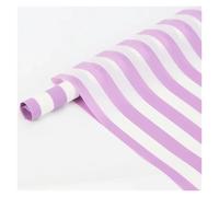 YANGC 20 hojas de papel de envolver Floral a cuadros, ramo de flores, papel de embalaje impermeable for boda, fiesta de cumpleaños, manualidades DIY(Style 3-Light purple)
