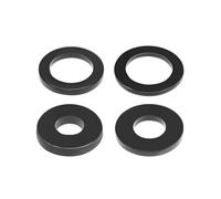 YANGC 30 arandelas planas de goma de 3-31 mm de diámetro interior, 1,2-3,6 mm de grosor y 7-45 mm de diámetro exterior. Juntas de anillo for grifo, tubería y manguera de agua.(31mmx45mmx3.6mm)