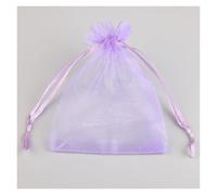 YANGC Bolsas de Organza de 100 Uds., 5x 7/7x 9/9x1 2/10x1 5/13x18cm, bolsa de regalo for joyería, regalos de boda, decoración, embalaje dibujable, bolsas dulces(Violet 4,7X9CM_OTHER)
