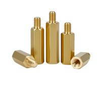 YANGC Espaciador macho-hembra de PCB con separador hexagonal de latón M2.5