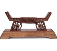 YANGC Exhibiciones de Armas de Mesa, Soporte de Espada de Madera Wenge marrón, Soporte de Espada Hecho a Mano, exhibiciones artesanales, Soporte de Espada Samurai Katana Bokken Wakizashi Tanto-L