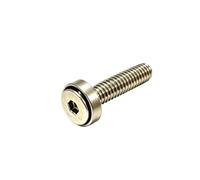 YANGC Kit de pernos de tornillo de aluminio M6, espaciador de arandela colorida