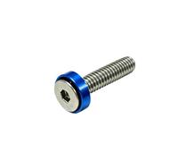 YANGC Kit de pernos de tornillo de aluminio M6, espaciador de arandela colorida