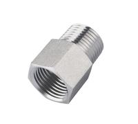 YANGC M5 M6 M8 M10 M12 M14 M16 rosca métrica hembra a macho 304 conector adaptador reductor de instalación de tuberías de acero inoxidable de alta presión(M10x1 to M16x1.5)