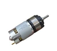 YANGC Mini motorreductor planetario de gran potencia 42GP775 de 42 mm, CC 11,1 V, 12 V, 1400 RPM, con ventilador de refrigeración de alto par y rodamiento de bolas.