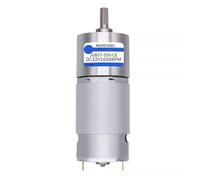 YANGC Motor eléctrico de engranajes de CC de 12 V con engranajes metálicos de alto par JGB37-550 con soporte(725rpm,12V)