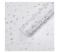 YANGC Papel de algodón de azúcar Little Peach Heart, embalaje de flores, papel amasado a mano, papel de embalaje de ramo, 20 hojas(2)