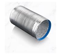 YANGC Tubo de ventilación de aluminio encriptado de 60/80/100/110/120/150 mm, tubo de humo escalable, salida de cocina, manguera de extractor de baño(1.5M_170MM)