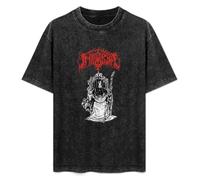 YANGDUJUN Immortal Throne Mens T-Shirt Casual Cotton Unisex Black Tees Tops XL