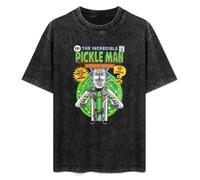 YANGDUJUN Incredible Pickle Man Legend Solenya Mad Mofunny Mens T-Shirt Casual Cotton Unisex Black Tees Tops 3XL