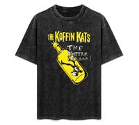YANGDUJUN Innamorata Pat Benatar Mens T-Shirt Casual Cotton Unisex Black Tees Tops XL