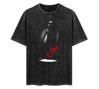 YANGDUJUN Jack The Ripper Horror Movies Mens T-Shirt Casual Cotton Unisex Black Tees Tops M
