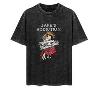 YANGDUJUN Jane's Addiction Ritual De Lo Habitual Mens T-Shirt Casual Cotton Unisex Black Tees Tops M