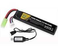 Yangers batería lipo 11.1v 2000mAh Airsoft batería Recargable RC 30C Tamiya Enchufe + Juego de Cargador USB para Control Remoto Airsoft Rifle Toys